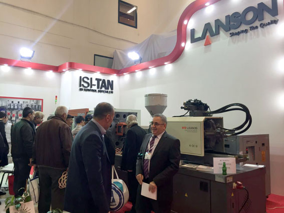 LANSON联升精密机械强势亮相亮土耳其国际橡塑展